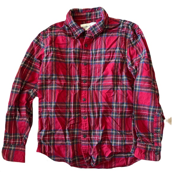 {Abercrombie & Fitch} Flannel Button Down - Picture 1 of 3